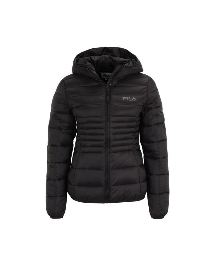 Fila Damska Kurtka Squille Hooded Lightweight Jkt FAW036280010 Czarny | Sklep Monotox