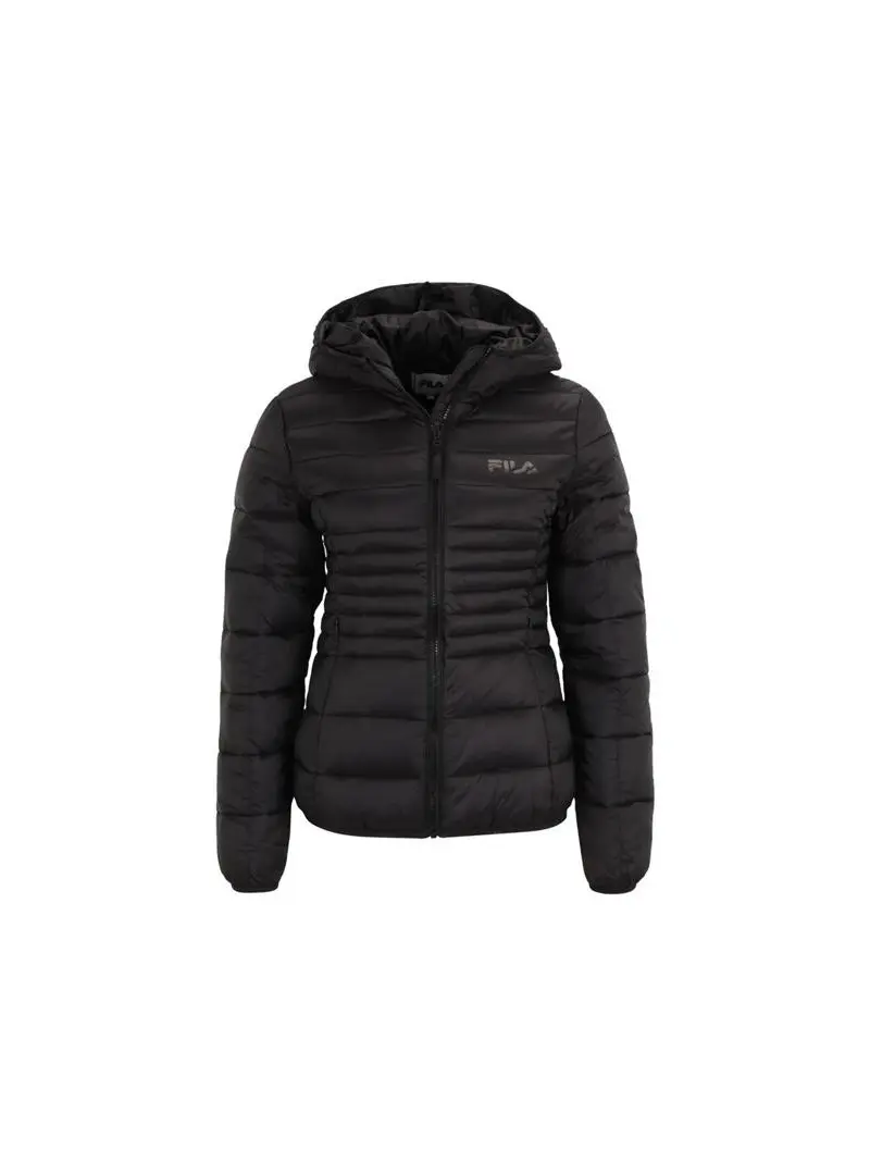 Fila Damska Kurtka Squille Hooded Lightweight Jkt FAW036280010 Czarny | Sklep Monotox