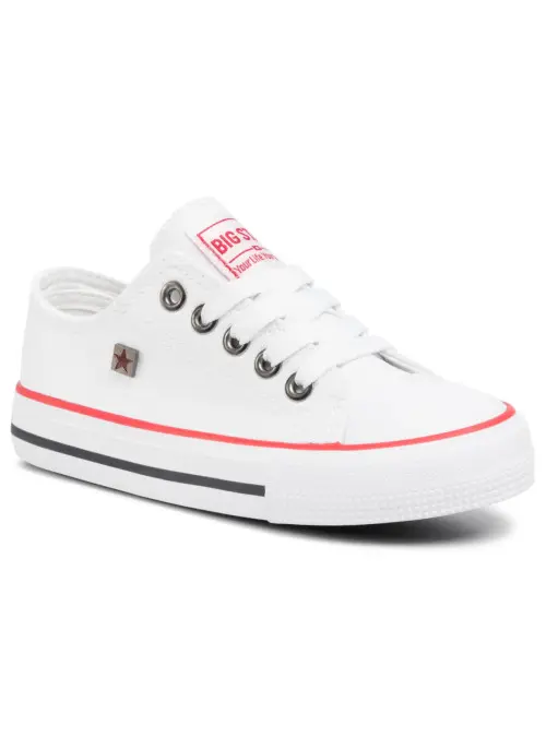 Big Star Dziecięce Sneakersy Big Kin FF374200 Biały | Sklep Monotox