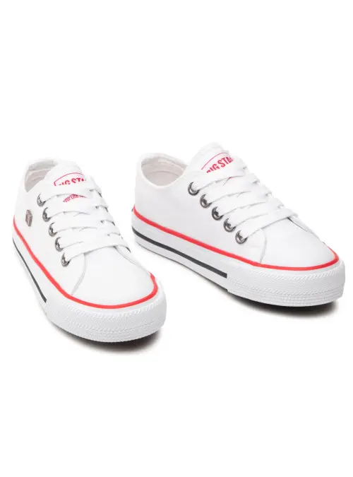 Big Star Dziecięce Sneakersy Big Kin FF374200 Biały | Sklep Monotox