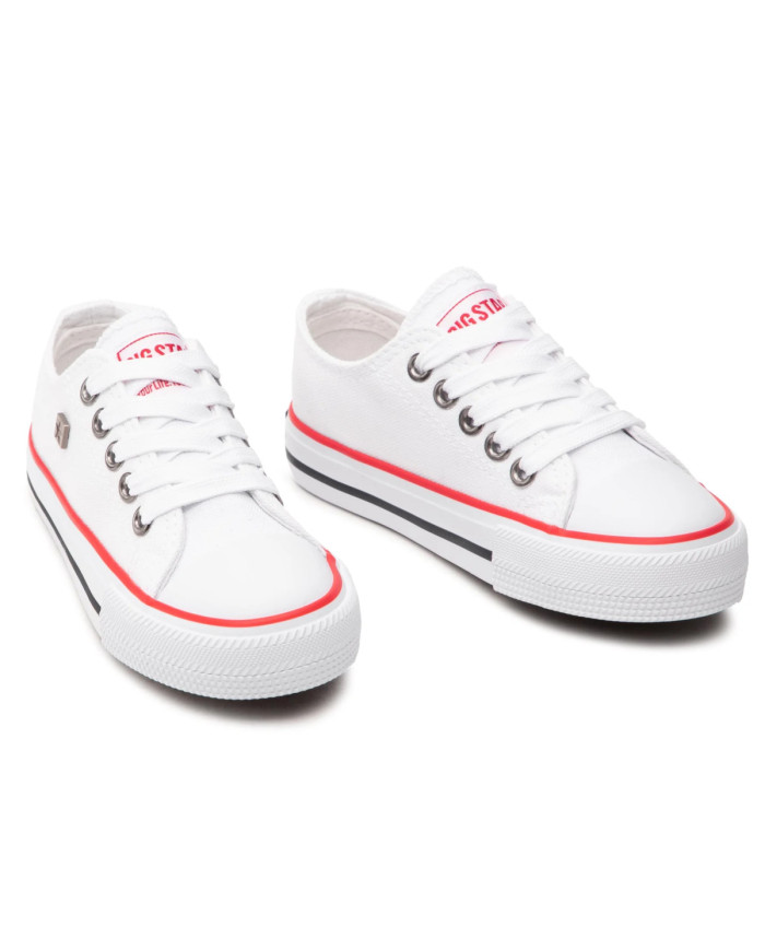 Big Star Dziecięce Sneakersy Big Kin FF374200 Biały | Sklep Monotox