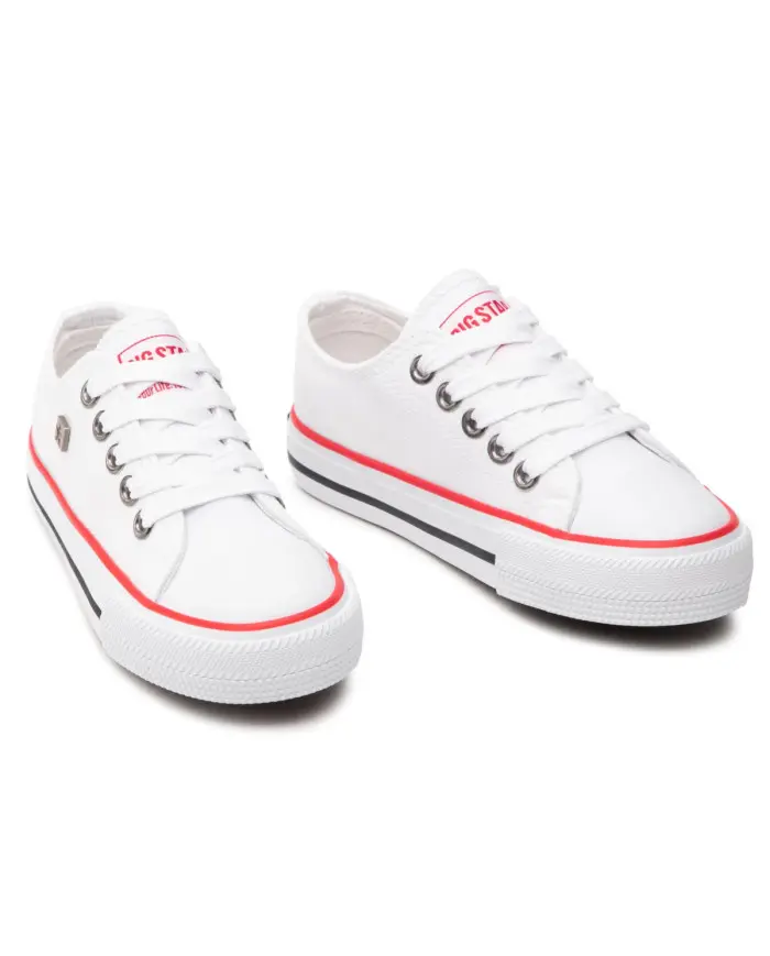 Big Star Dziecięce Sneakersy Big Kin FF374200 Biały | Sklep Monotox