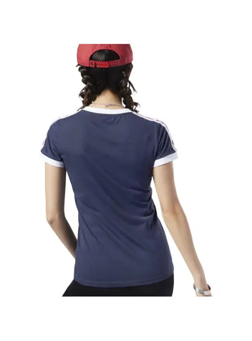 Reebok Damski T-shirt Linear Logo Tee FI2020 Granatowy | Sklep Monotox