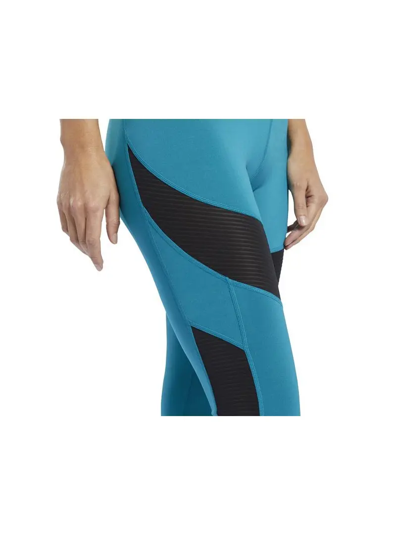Reebok Damskie Legginsy Wor Mesh Tight FJ2763 Niebieski | Sklep Monotox