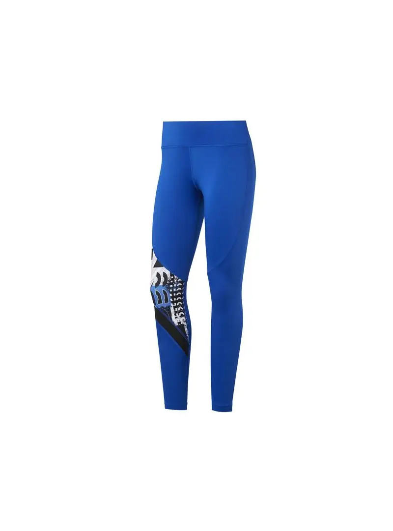 Reebok Damskie Legginsy Wor Myt Aop Tight FK6787 Niebieski | Sklep Monotox