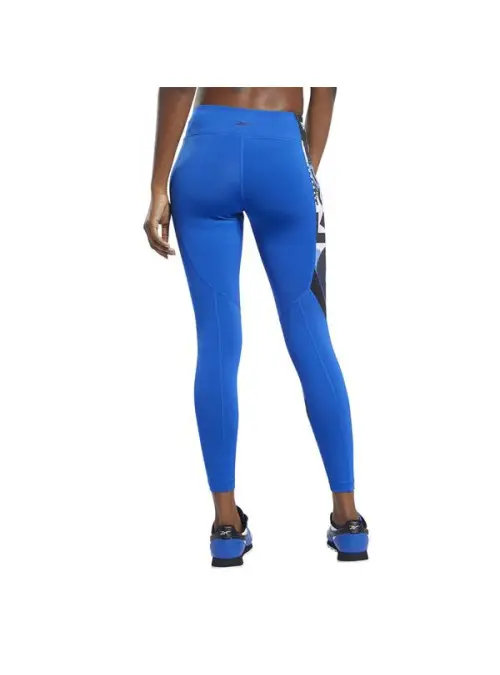 Reebok Damskie Legginsy Wor Myt Aop Tight FK6787 Niebieski | Sklep Monotox