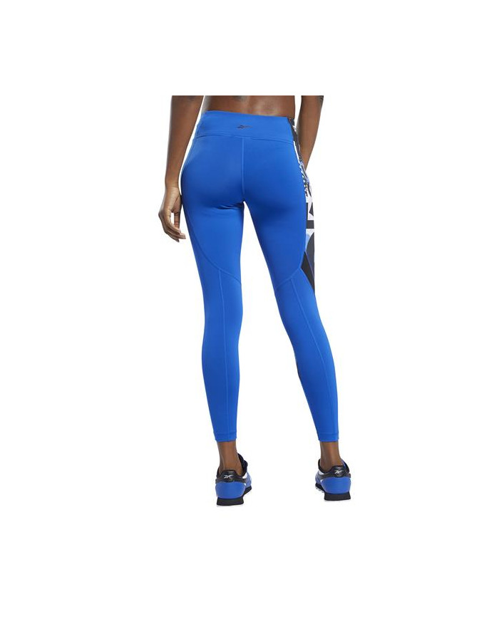 Reebok Damskie Legginsy Wor Myt Aop Tight FK6787 Niebieski | Sklep Monotox