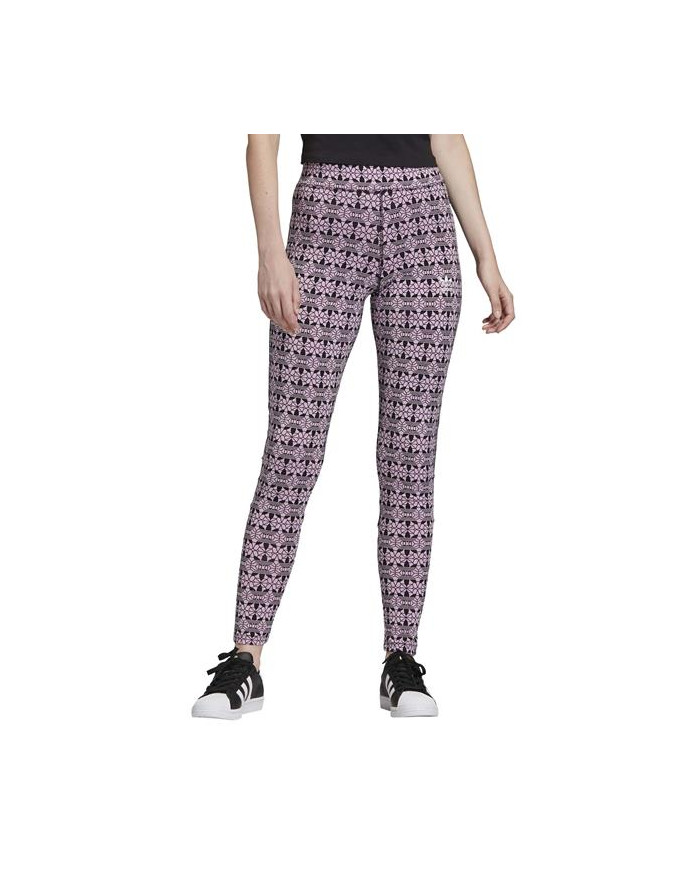 Adidas Damskie Legginsy Aop Tights FL4133 Czarny | Sklep Monotox