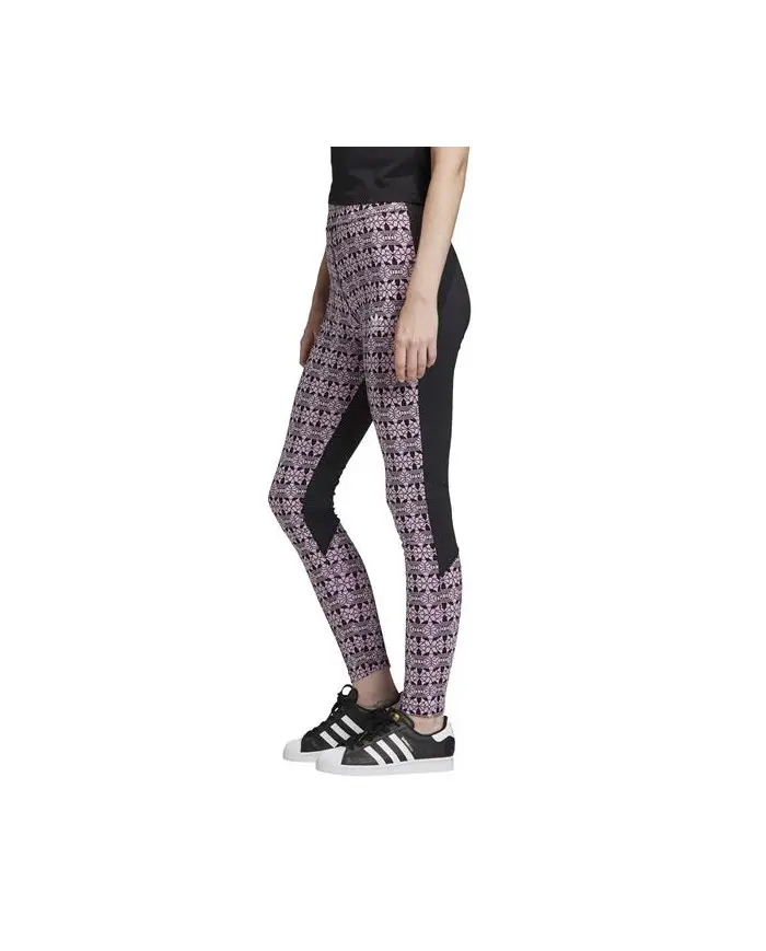 Adidas Damskie Legginsy Aop Tights FL4133 Czarny | Sklep Monotox