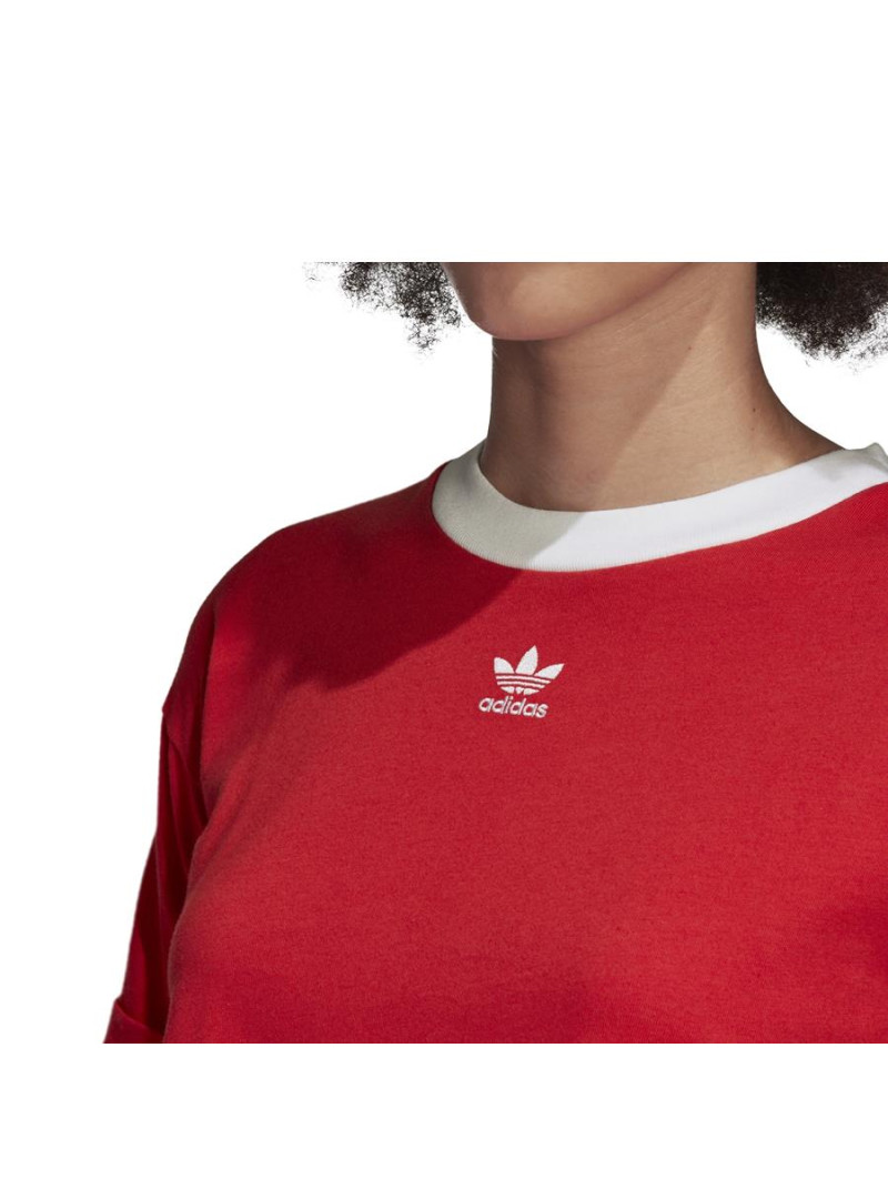 Adidas Damski Top Crop Top FM3258 Czerwony | Sklep Monotox