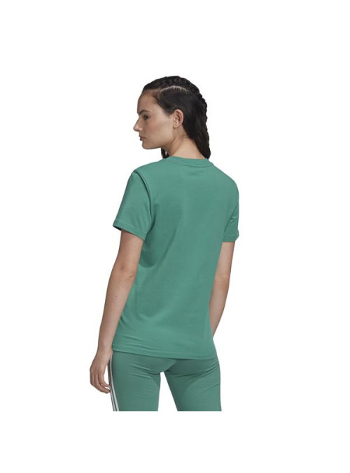 Adidas Damski T-shirt Trefoil Tee FM3300 Zielony | Sklep Monotox