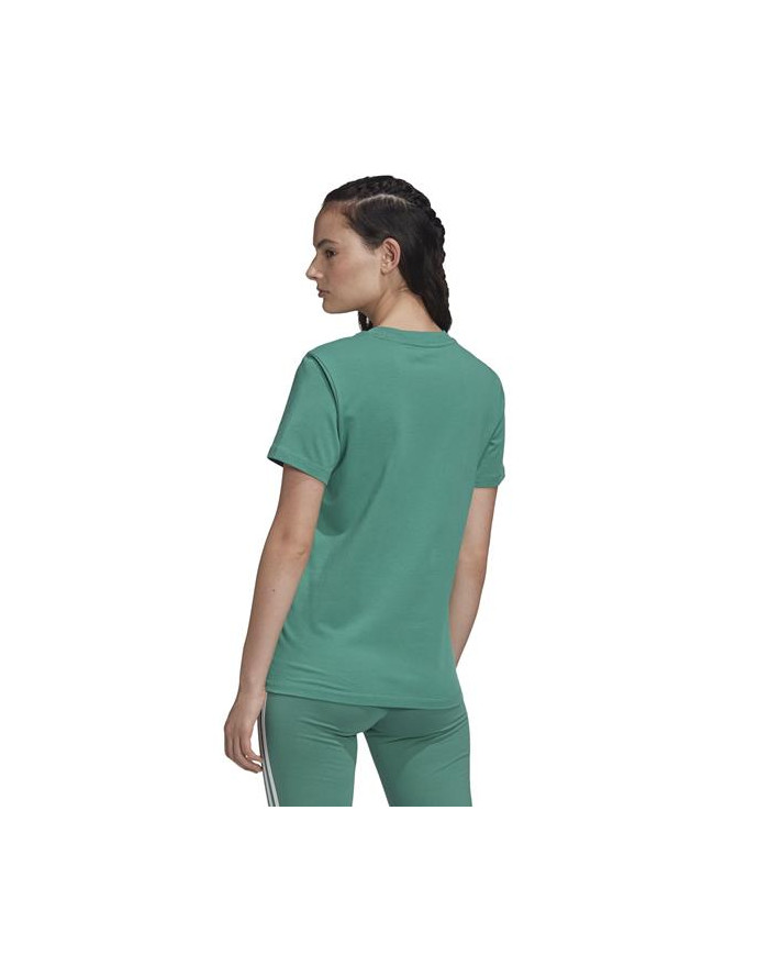 Adidas Damski T-shirt Trefoil Tee FM3300 Zielony | Sklep Monotox