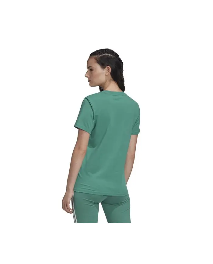Adidas Damski T-shirt Trefoil Tee FM3300 Zielony | Sklep Monotox