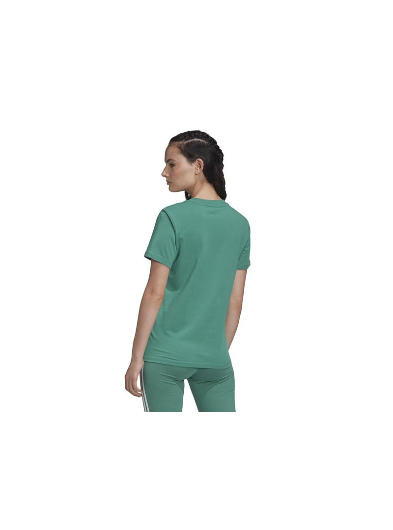 Adidas Damski T-shirt Trefoil Tee FM3300 Zielony | Sklep Monotox