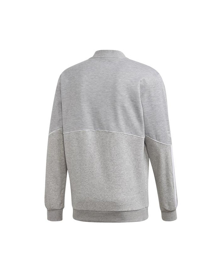 Adidas Męska Bluza Outline Crw Flc FM3921 Szary | Sklep Monotox