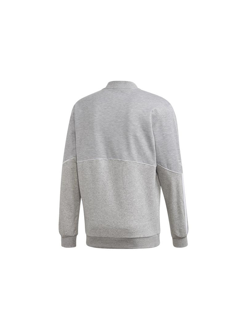 Adidas Męska Bluza Outline Crw Flc FM3921 Szary | Sklep Monotox