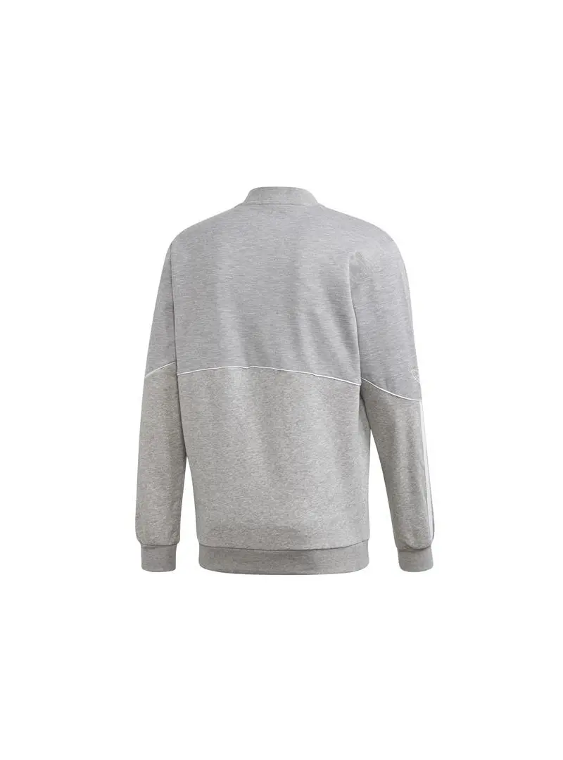 Adidas Męska Bluza Outline Crw Flc FM3921 Szary | Sklep Monotox