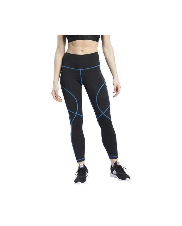 Reebok Damskie Legginsy Wor Myt Stitch Tight FT0869 Czarny | Sklep Monotox