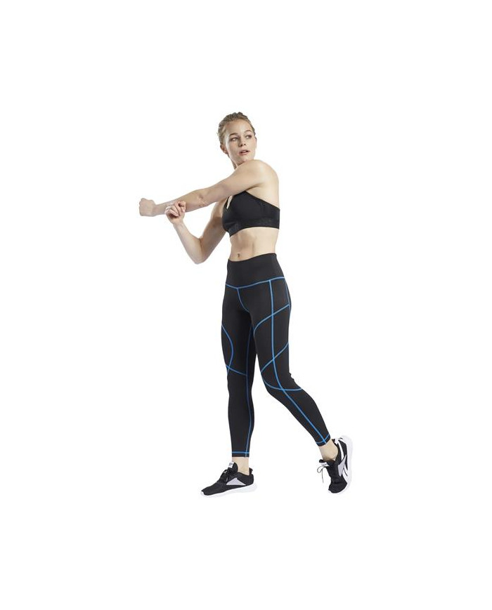 Reebok Damskie Legginsy Wor Myt Stitch Tight FT0869 Czarny | Sklep Monotox