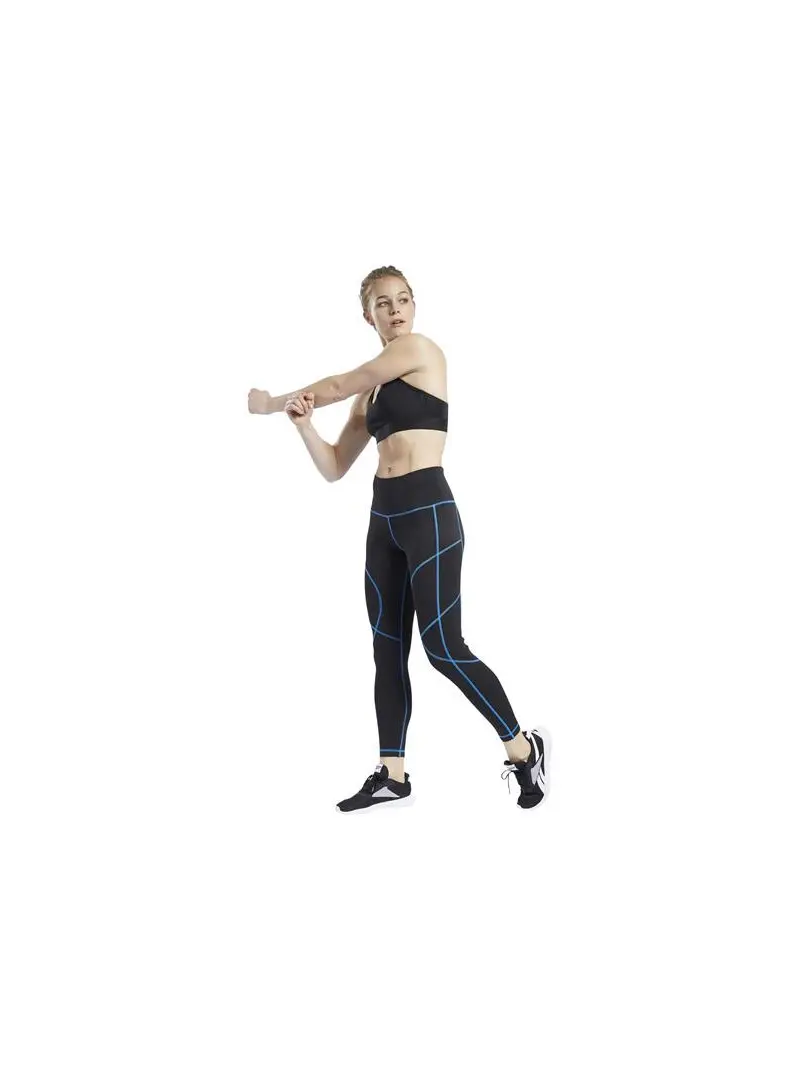 Reebok Damskie Legginsy Wor Myt Stitch Tight FT0869 Czarny | Sklep Monotox