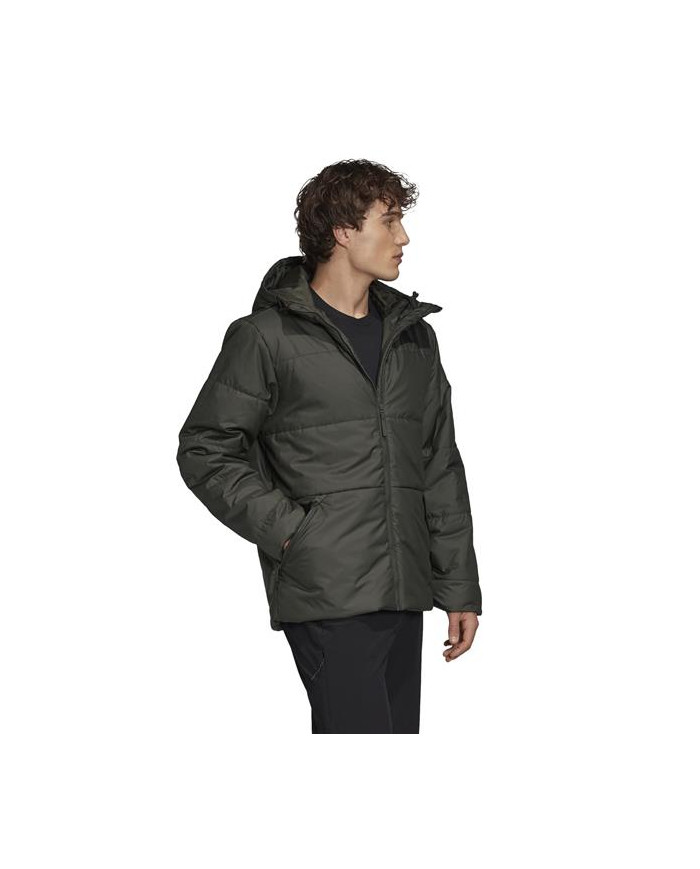 Adidas Męska Kurtka Bsc Hood Ins J FT2539 Zielony | Sklep Monotox