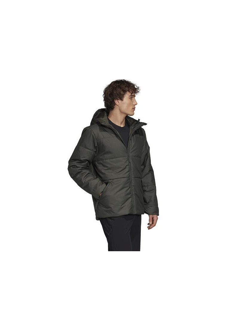 Adidas Męska Kurtka Bsc Hood Ins J FT2539 Zielony | Sklep Monotox