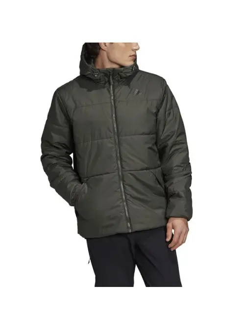 Adidas Męska Kurtka Bsc Hood Ins J FT2539 Zielony | Sklep Monotox