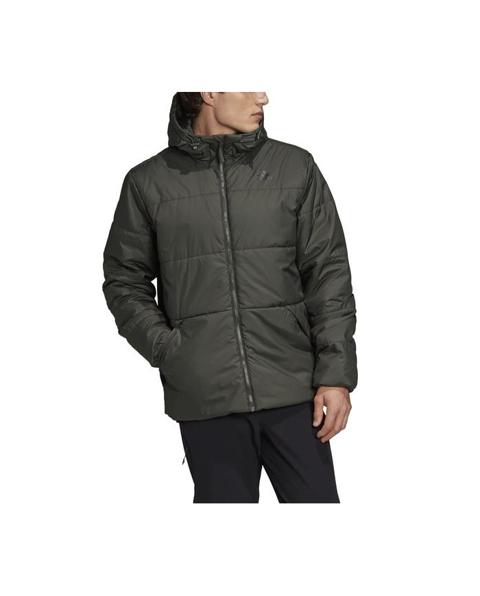 Adidas Męska Kurtka Bsc Hood Ins J FT2539 Zielony | Sklep Monotox