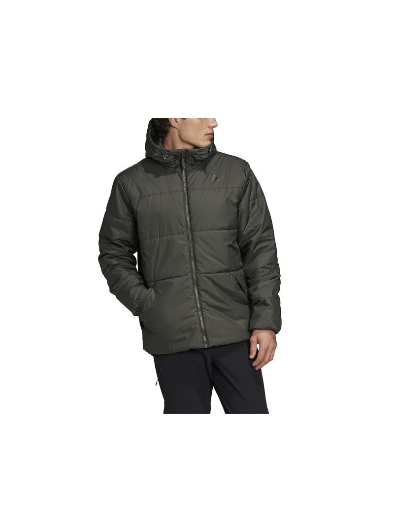 Adidas Męska Kurtka Bsc Hood Ins J FT2539 Zielony | Sklep Monotox