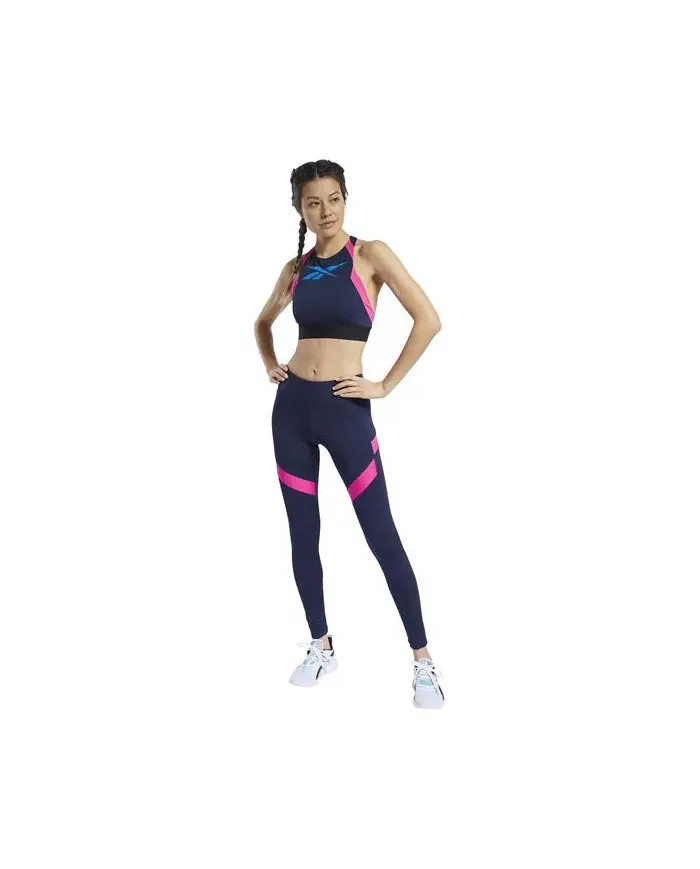Reebok Damskie Legginsy Wor Mesh Tight FU2349 Niebieski | Sklep Monotox