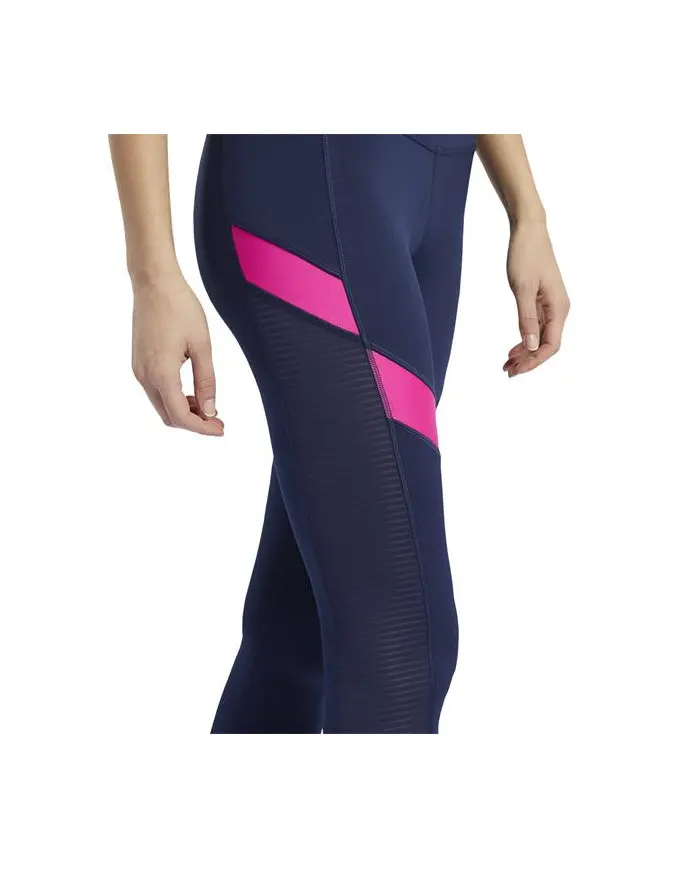 Reebok Damskie Legginsy Wor Mesh Tight FU2349 Niebieski | Sklep Monotox