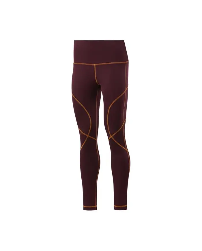 Reebok Damskie Legginsy Wor Myt Stitch Tight FU2434 Czerwony | Sklep Monotox