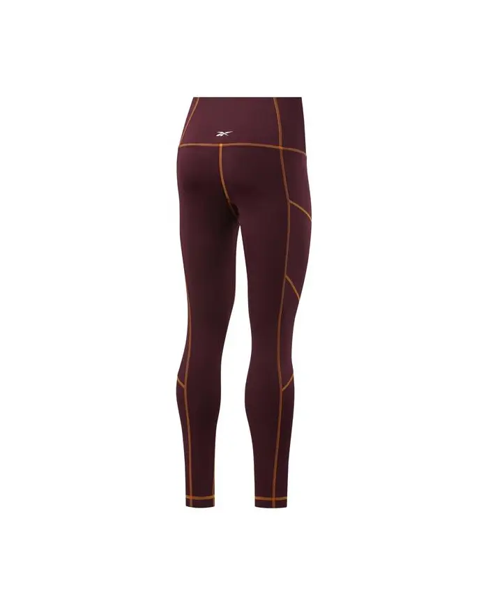 Reebok Damskie Legginsy Wor Myt Stitch Tight FU2434 Czerwony | Sklep Monotox