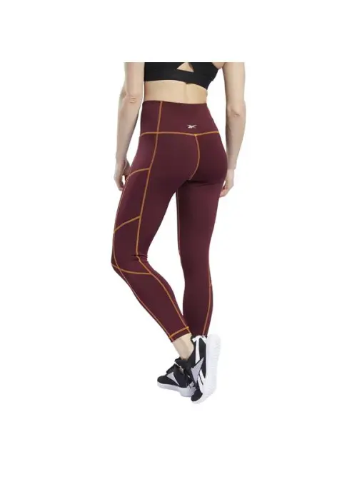 Reebok Damskie Legginsy Wor Myt Stitch Tight FU2434 Czerwony | Sklep Monotox