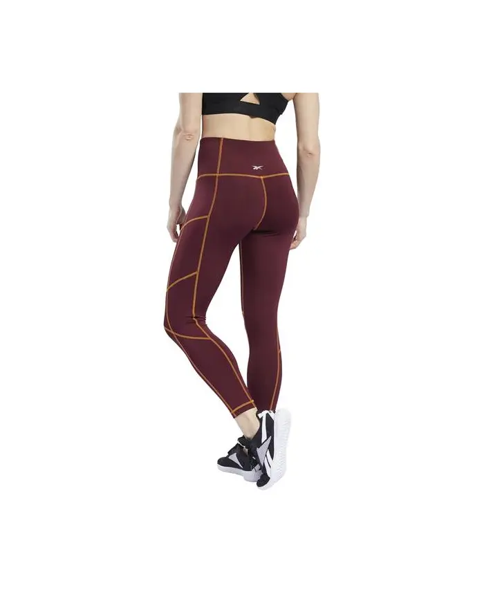 Reebok Damskie Legginsy Wor Myt Stitch Tight FU2434 Czerwony | Sklep Monotox