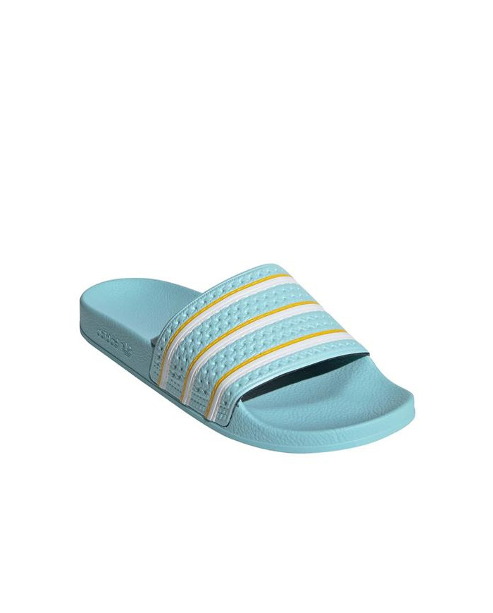 Adidas Damskie Klapki Adilette FU9895 Blue Zest / Cloud White / Wonder Glow | Sklep Monotox