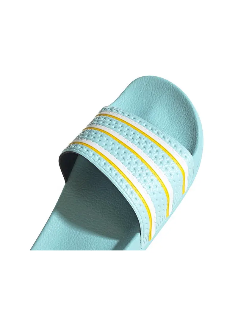 Adidas Damskie Klapki Adilette FU9895 Blue Zest / Cloud White / Wonder Glow | Sklep Monotox