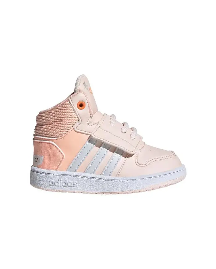 Adidas Dziecięce Sneakersy Hoops Mid 2.0 I FW4924 Różowy | Sklep Monotox