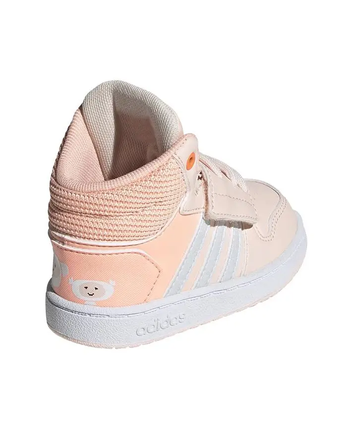 Adidas Dziecięce Sneakersy Hoops Mid 2.0 I FW4924 Różowy | Sklep Monotox
