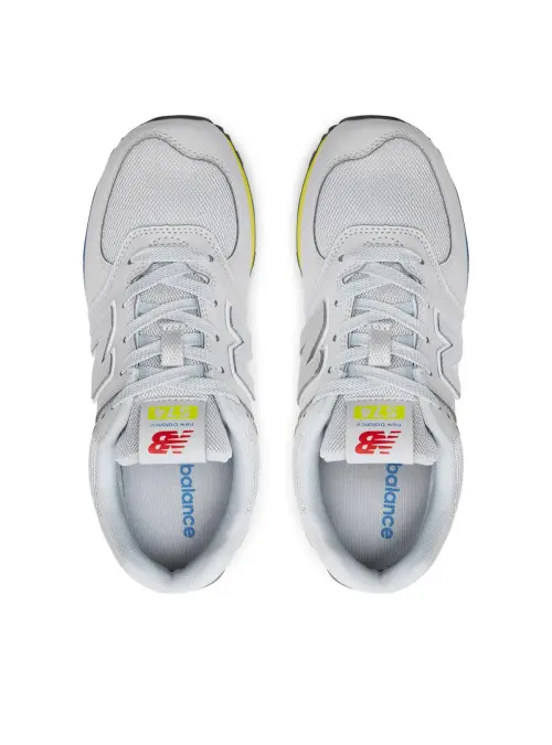 New Balance Dziecięce Sneakersy NB 574 GC574MSC Szary | Sklep Monotox