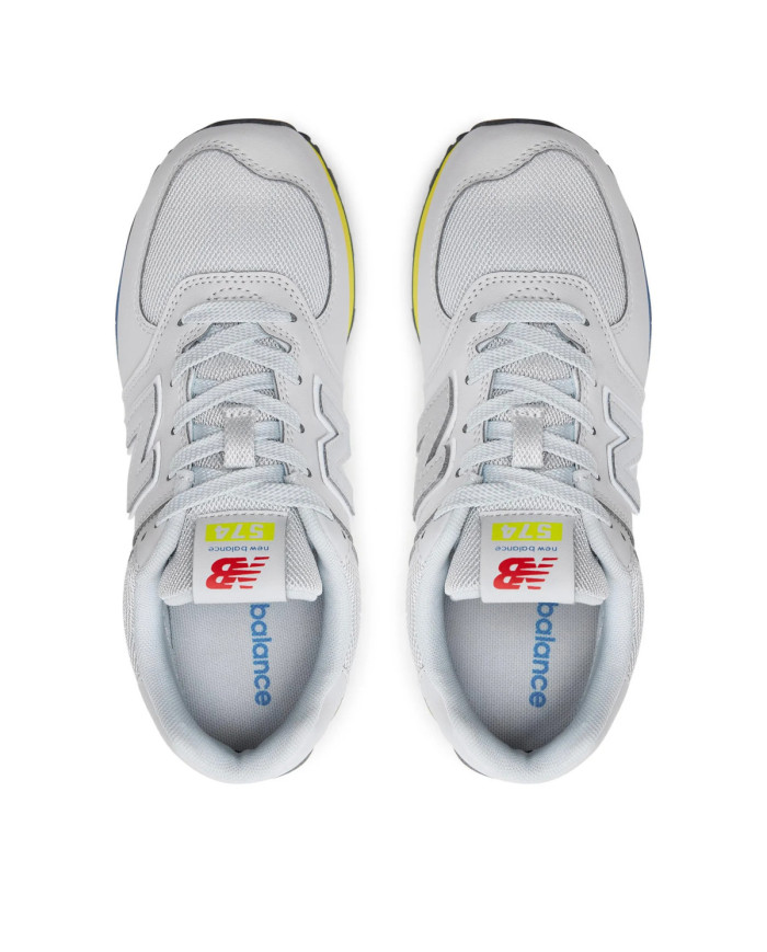 New Balance Dziecięce Sneakersy NB 574 GC574MSC Szary | Sklep Monotox