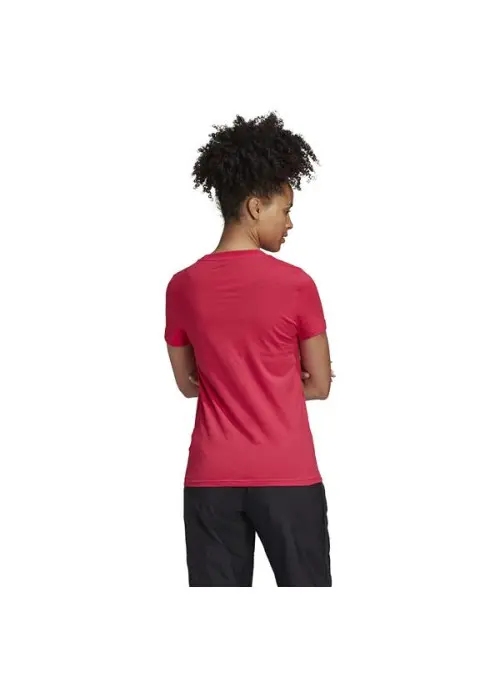 Adidas Damski T-shirt W E Lin Slim T GD2930 Czerwony | Sklep Monotox