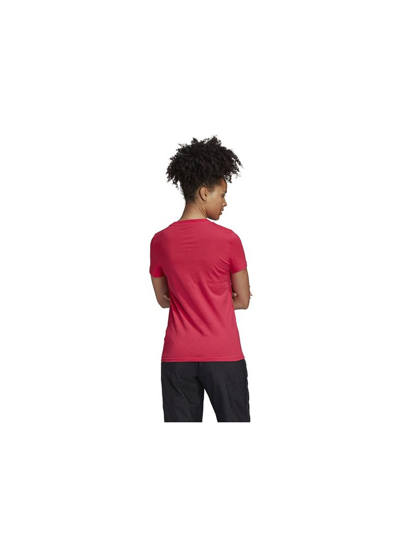 Adidas Damski T-shirt W E Lin Slim T GD2930 Czerwony | Sklep Monotox