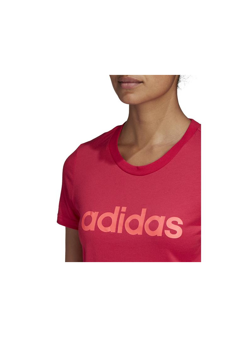 Adidas Damski T-shirt W E Lin Slim T GD2930 Czerwony | Sklep Monotox