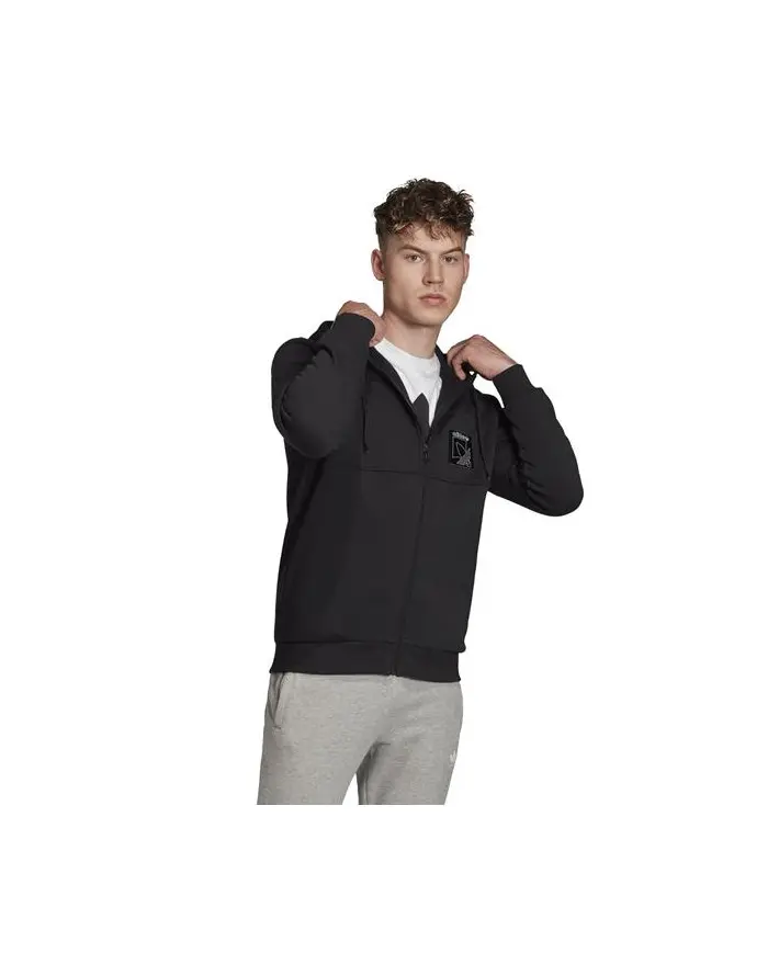 Adidas Męska Bluza Sprt Icon Fzh GD5807 Czarny | Sklep Monotox