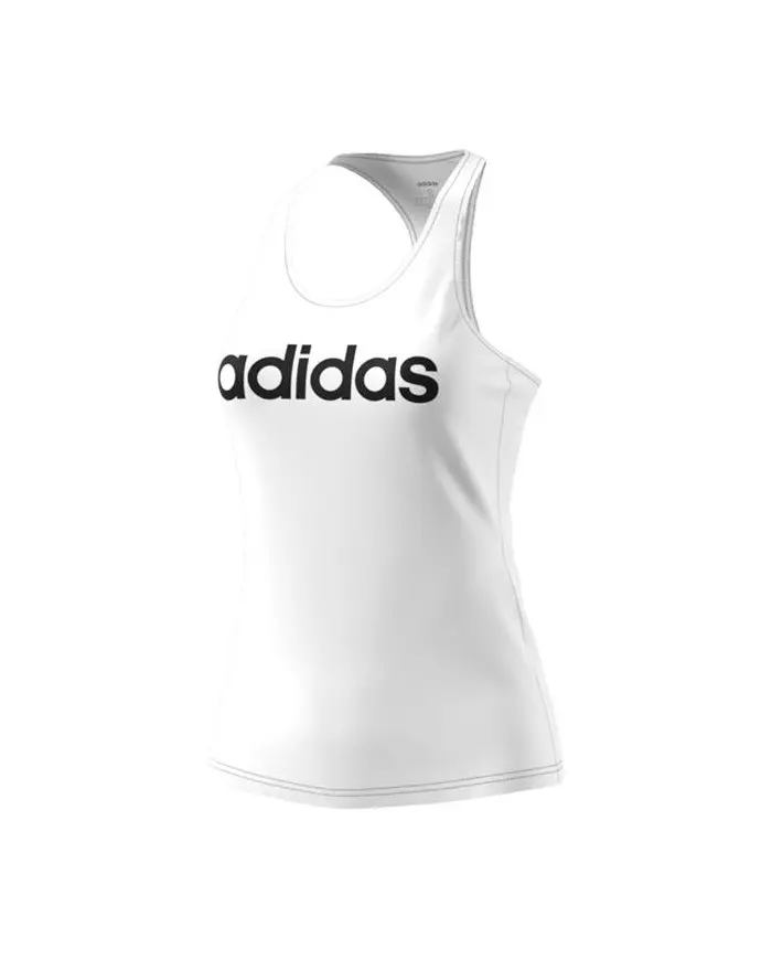 Adidas Damski Top W E Lin Slim Tk GE1108 Biały | Sklep Monotox