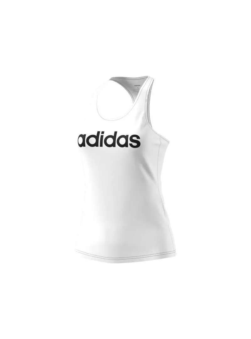 Adidas Damski Top W E Lin Slim Tk GE1108 Biały | Sklep Monotox