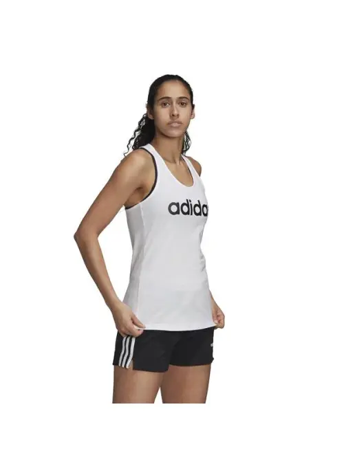 Adidas Damski Top W E Lin Slim Tk GE1108 Biały | Sklep Monotox