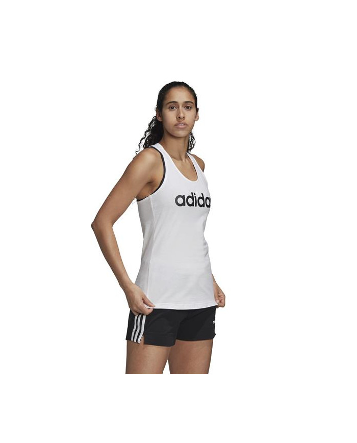 Adidas Damski Top W E Lin Slim Tk GE1108 Biały | Sklep Monotox