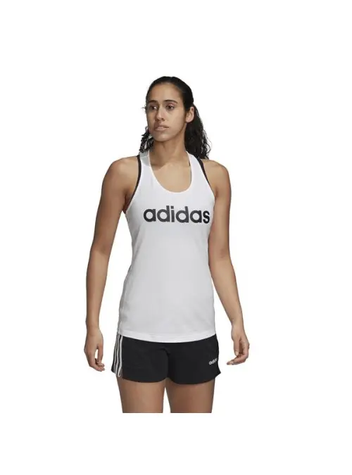 Adidas Damski Top W E Lin Slim Tk GE1108 Biały | Sklep Monotox